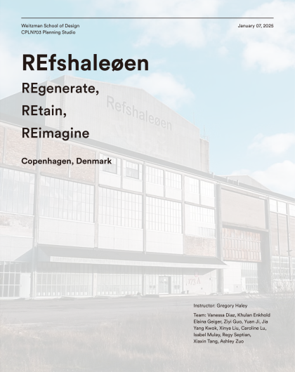 cover of Copenhagen Studio Report